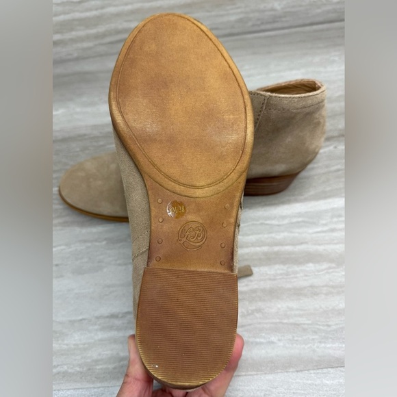Lucky Brand Suede Brielley Side Zip Ankle Booties Womens Size 8 - Picture 11 of 12